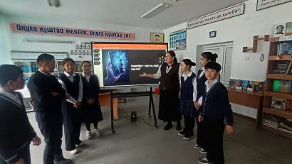 «Смартфон – дос па, әлде жау ма?» тақырыбында пікірсайыс сабағы өткізілді